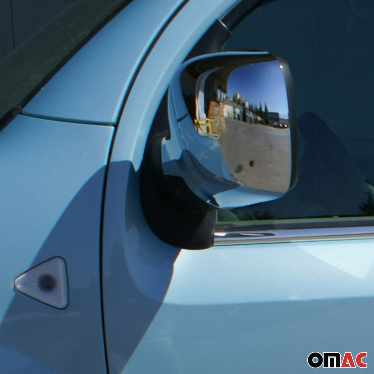 Spiegelkappen Spiegelabdeckung für Renault Kangoo 2004-2007 Edelstahl Chrom