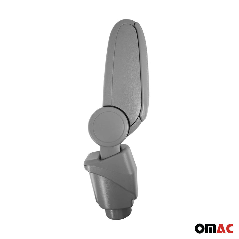 Mittelarmlehne Armlehne für Renault Fluence 2009-2013 PU-Leder ABS Grau
