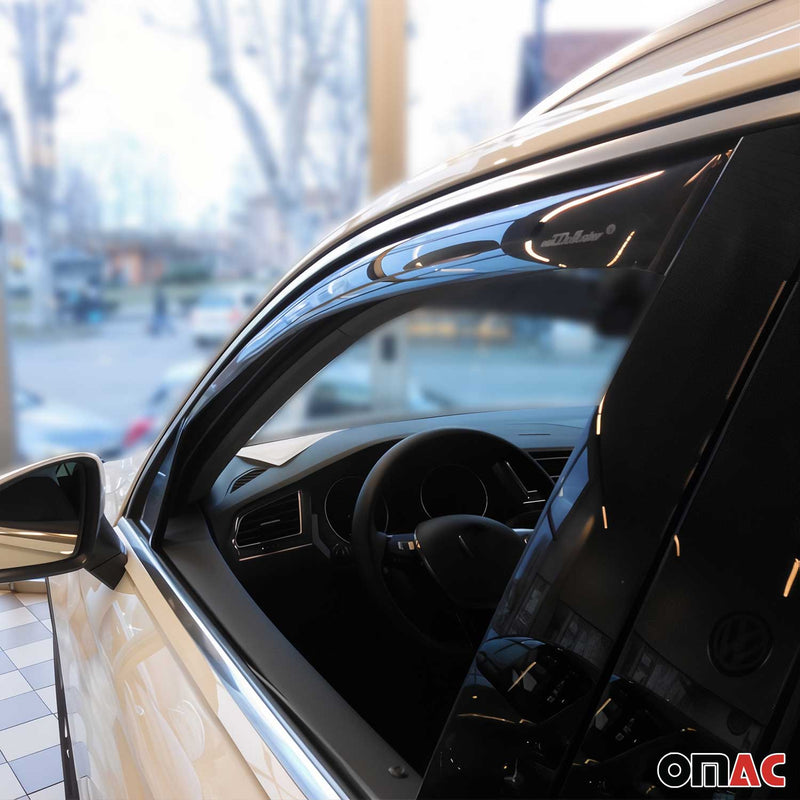 Windabweiser Regenabweiser für Seat Tarraco 2018-2025 Dunkel Acryl 2tlg