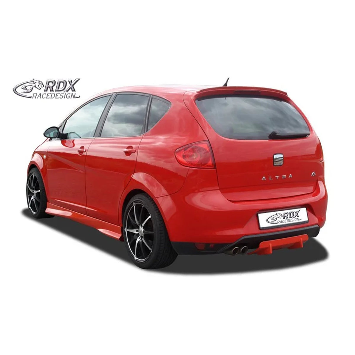 RDX Heckschürzenansatz Diffuser U-Diff für Seat Altea 5P inkl. FR & XL 2004-