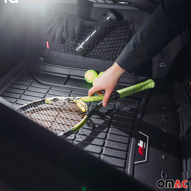 OMAC Gummi Kofferraumwanne für Toyota Aygo 2014-2022 TPE Laderaumwanne Schwarz