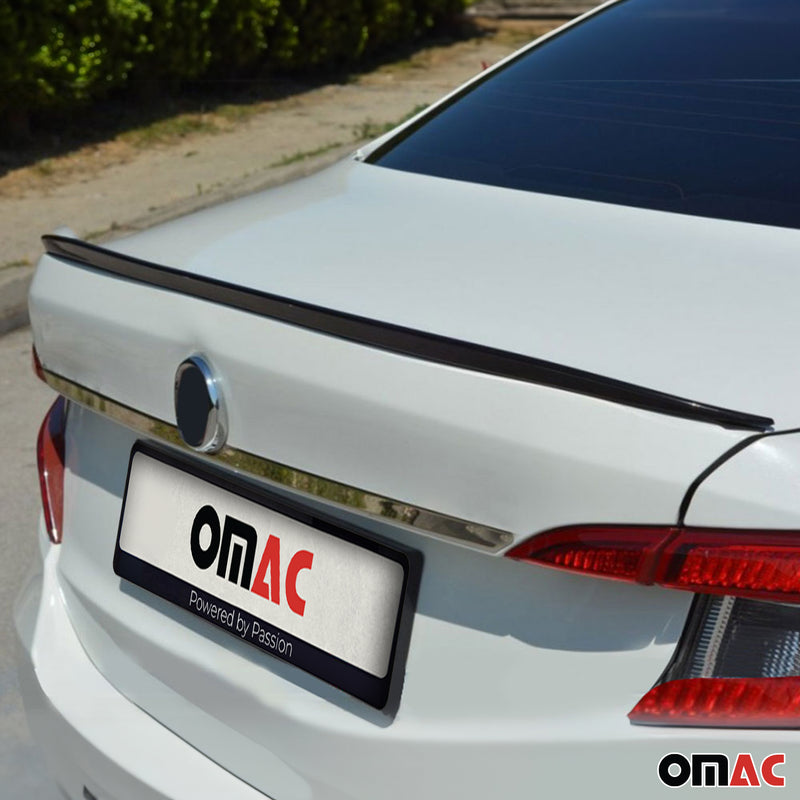 Heckspoiler Heckflügel für Fiat Tipo 2015-2025 Stufenheck Lackiert Schwarz ABS