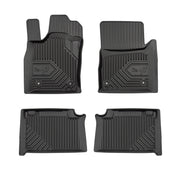 Fußmatten Gummimatten für Jeep Grand Cherokee IV 2016-2021 FL TPE Schwarz 4 tlg