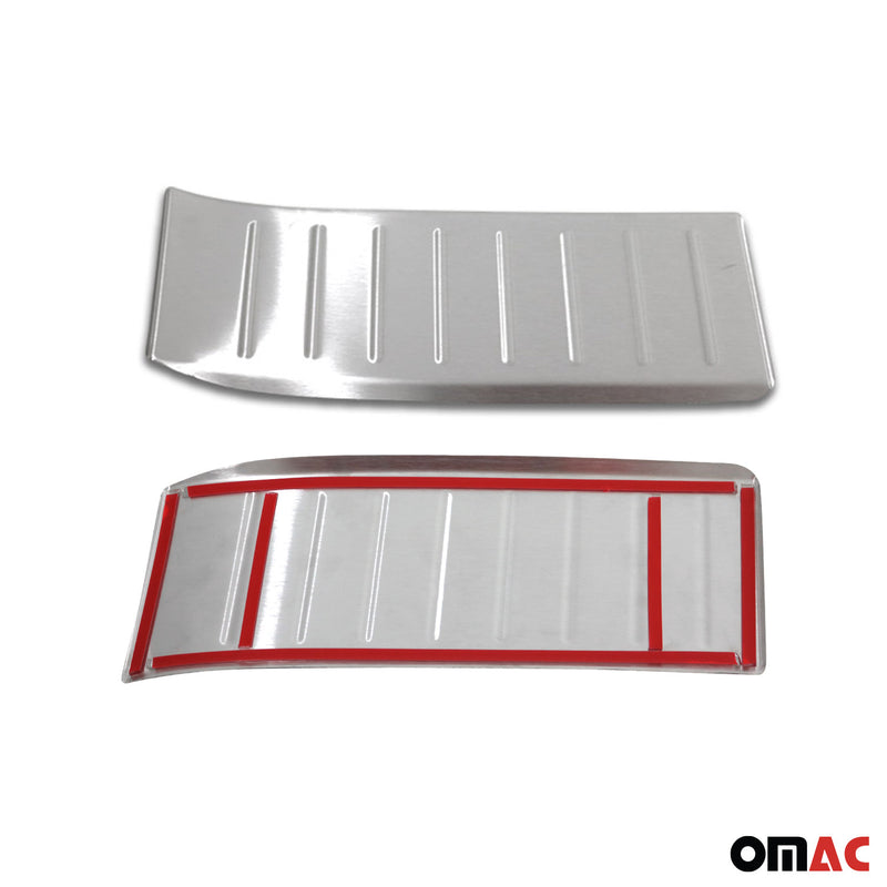 Innen Ladekantenschutz Stoßstange für Nissan Juke 2021-2025 Edelstahl Gebürstet