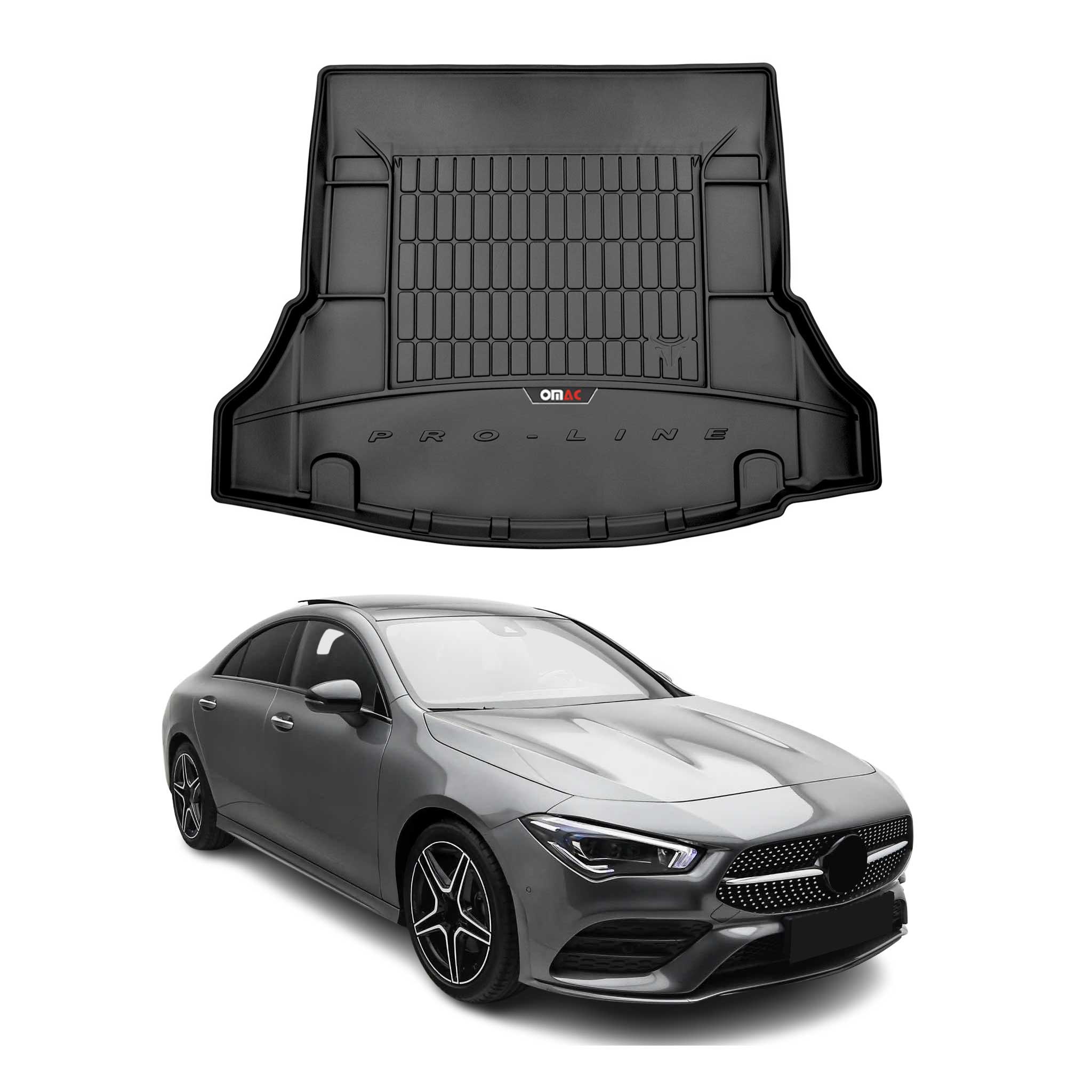OMAC Gummi Kofferraumwanne für Mercedes CLA C118 2019-2026 TPE Laderaumwanne