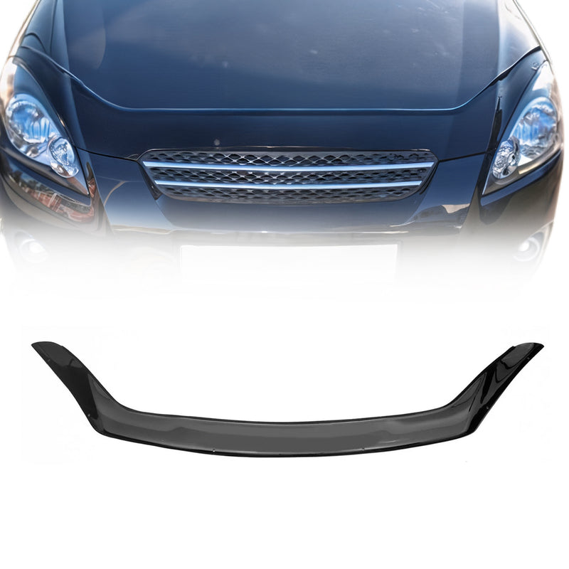 Motorhaube Deflektor Steinschlagschutz für Kia Ceed FL 2010-2012 Schwarz