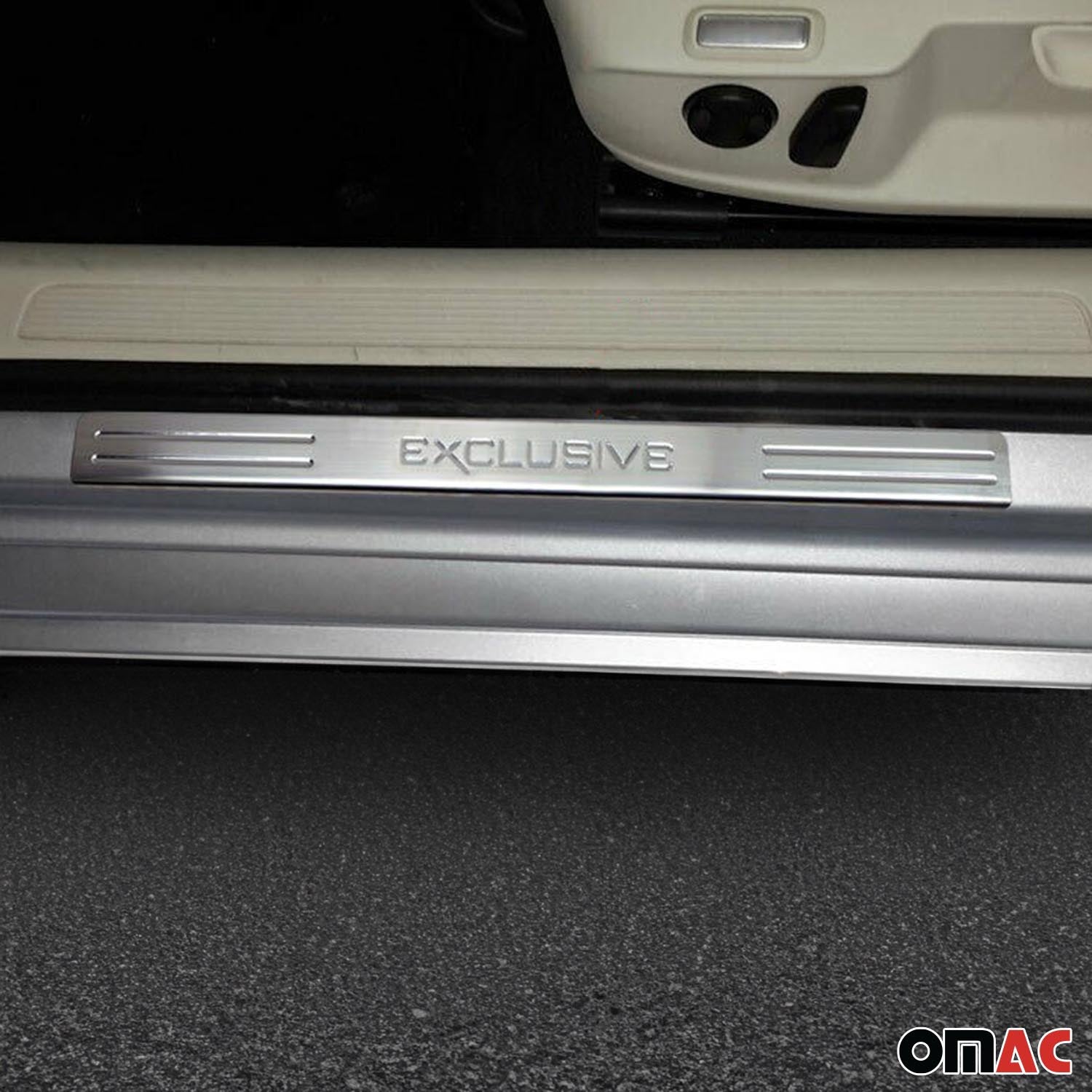 Einstiegsleisten Schutzleisten für Mercedes SLK R170 Exclusive Edelstahl Chrom