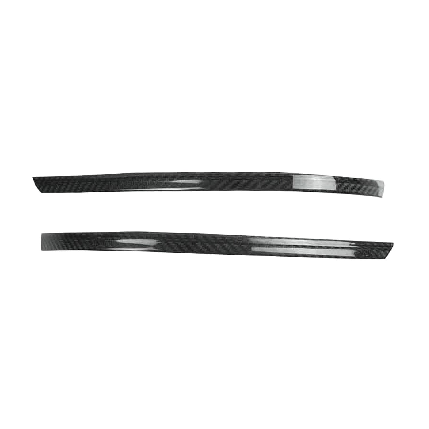 Spiegelkappen Leiste für VW Transporter T5 2009-15 Echt Carbon Schwarz 2x