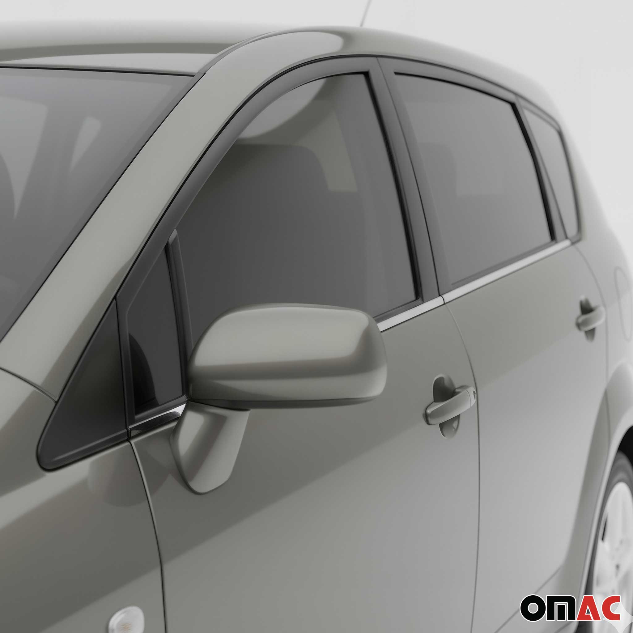 Fensterleisten Zierleisten für Toyota Corolla Verso 2004-2009 Edelstahl Chrom 4x