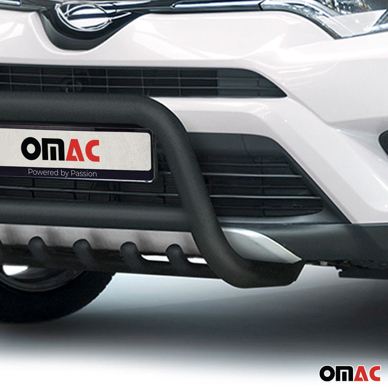 Frontbügel Frontschutzbügel für Toyota RAV4 2016-2025 mit ABE Stahl Schwarz