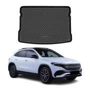 Kofferraummatte Laderaumwanne für Mercedes EQA H243 2022-2026 TPE Schwarz 1 tlg
