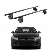 Stahl Dachträger für VW Golf mk7 Schrägheck Kombi 2012-2020 5Tür TÜV 2x Schwarz