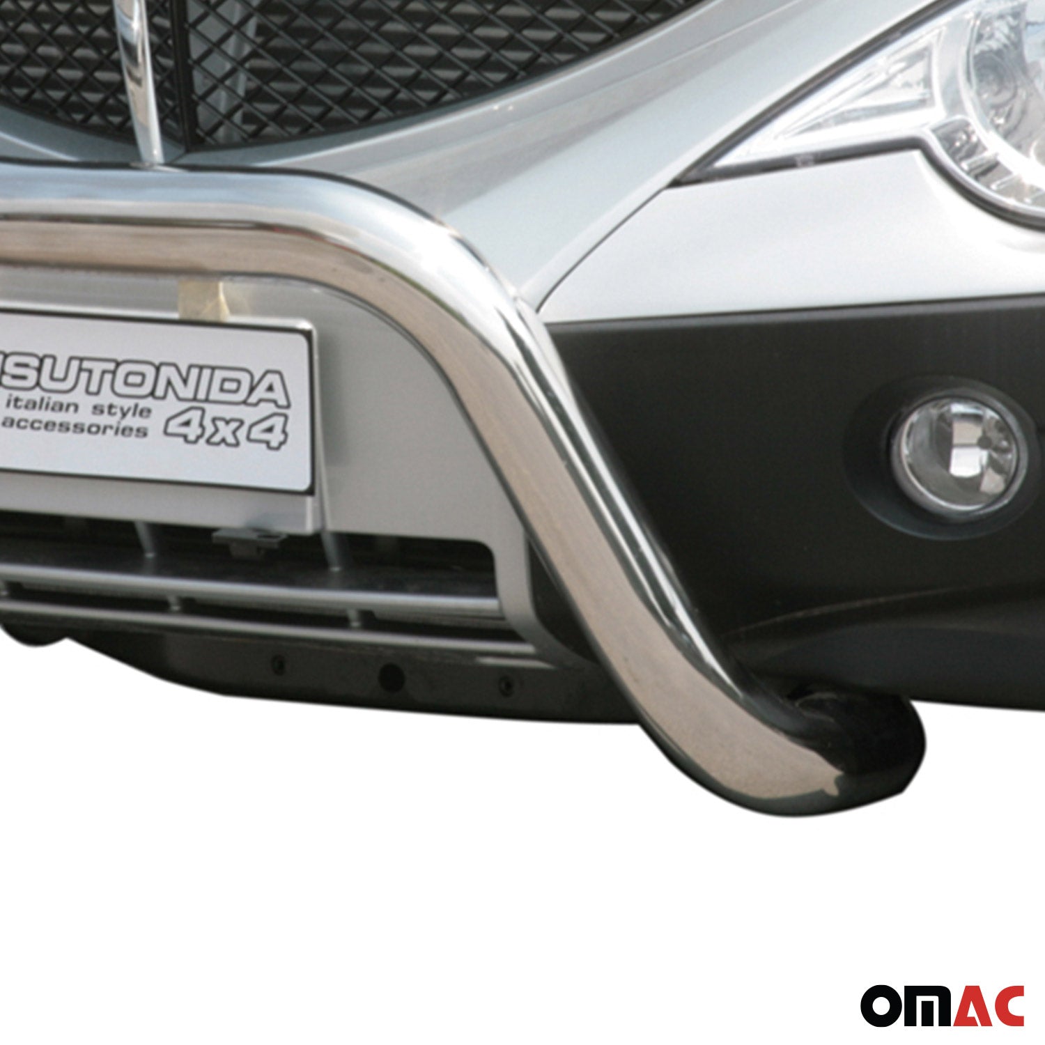 Frontbügel Frontschutzbügel für Ssangyong Actyon Sports 2007-2012 ø76 Stahl Grau