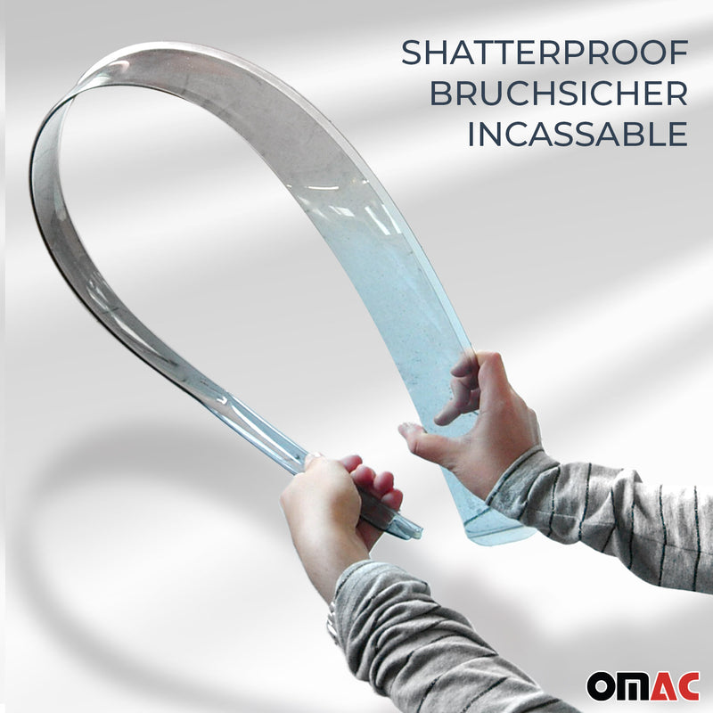 Windabweiser Regenabweiser für VW Golf mk4 1997-2006 Acryl Dunkel 4tlg