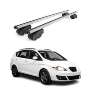 Dachträger Gepäckträger für Seat Altea XL 2006-2015 ABE Aluminium Grau 2x