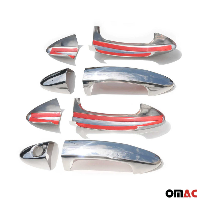 Türgriffe Blenden Türgriff für Ford Transit Tourneo Courier 2014-2025 Chrom 8x