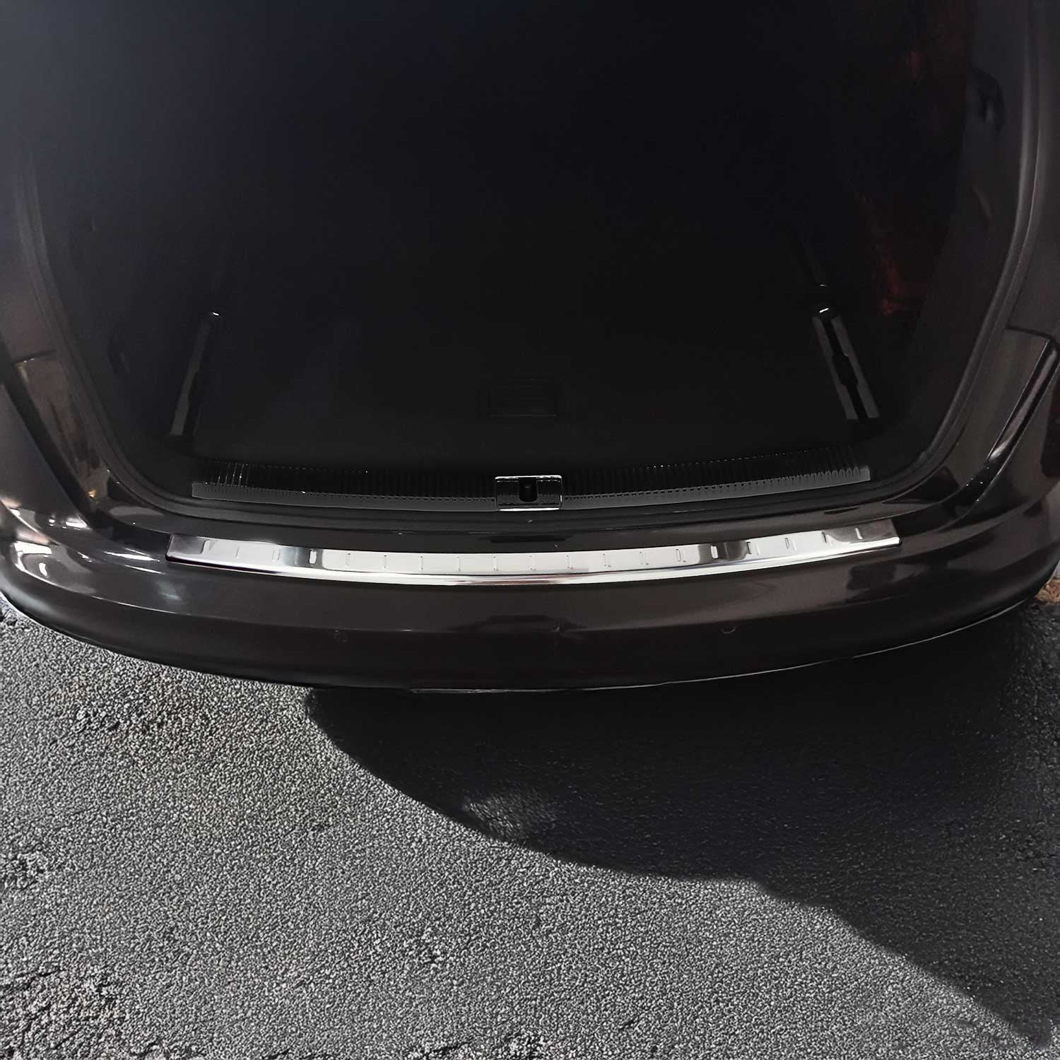 Ladekantenschutz Stoßstangenschutz für Audi A6 C7 Avant 2011-15 Edelstahl Chrom