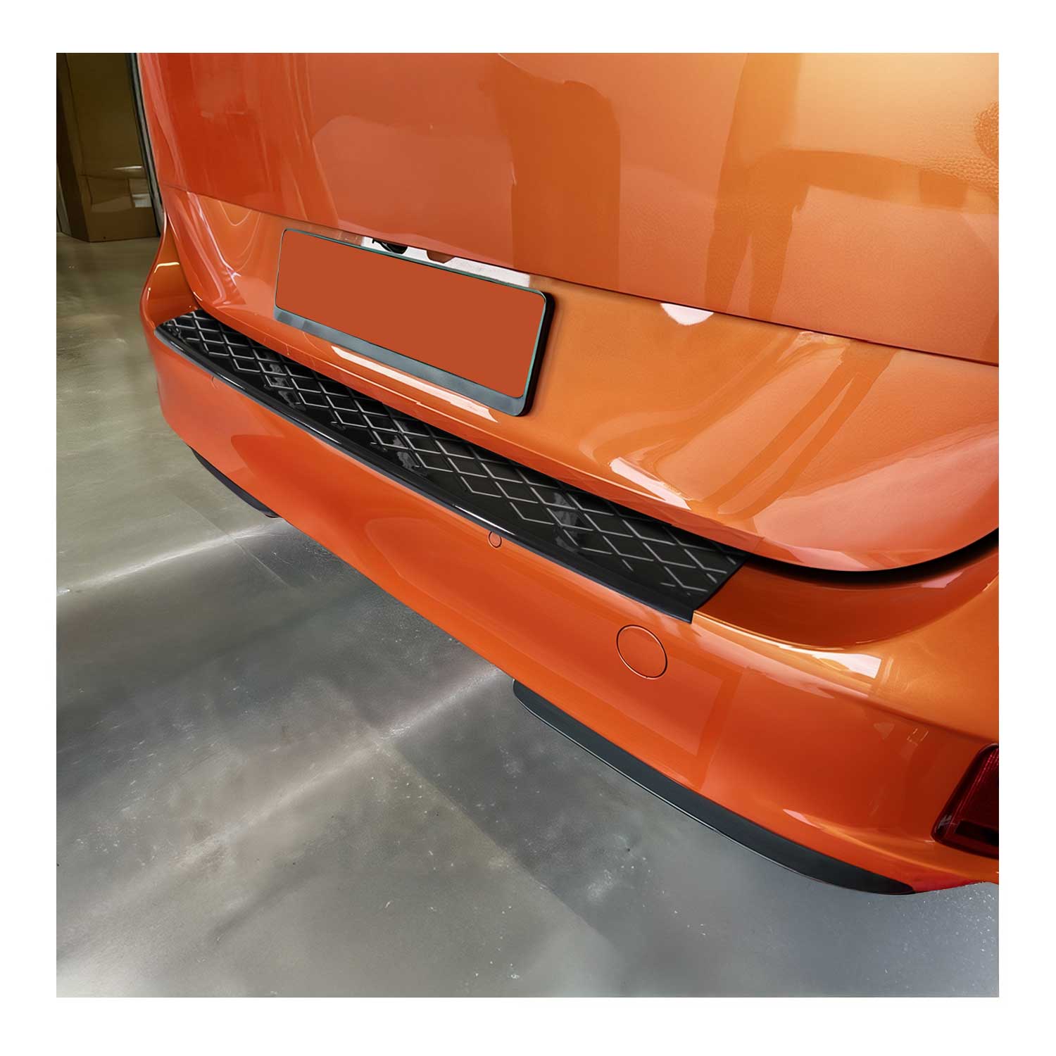 Ladekantenschutz Stoßstange für VW ID. Buzz 2022-2026 Acryl glänzend schwarz