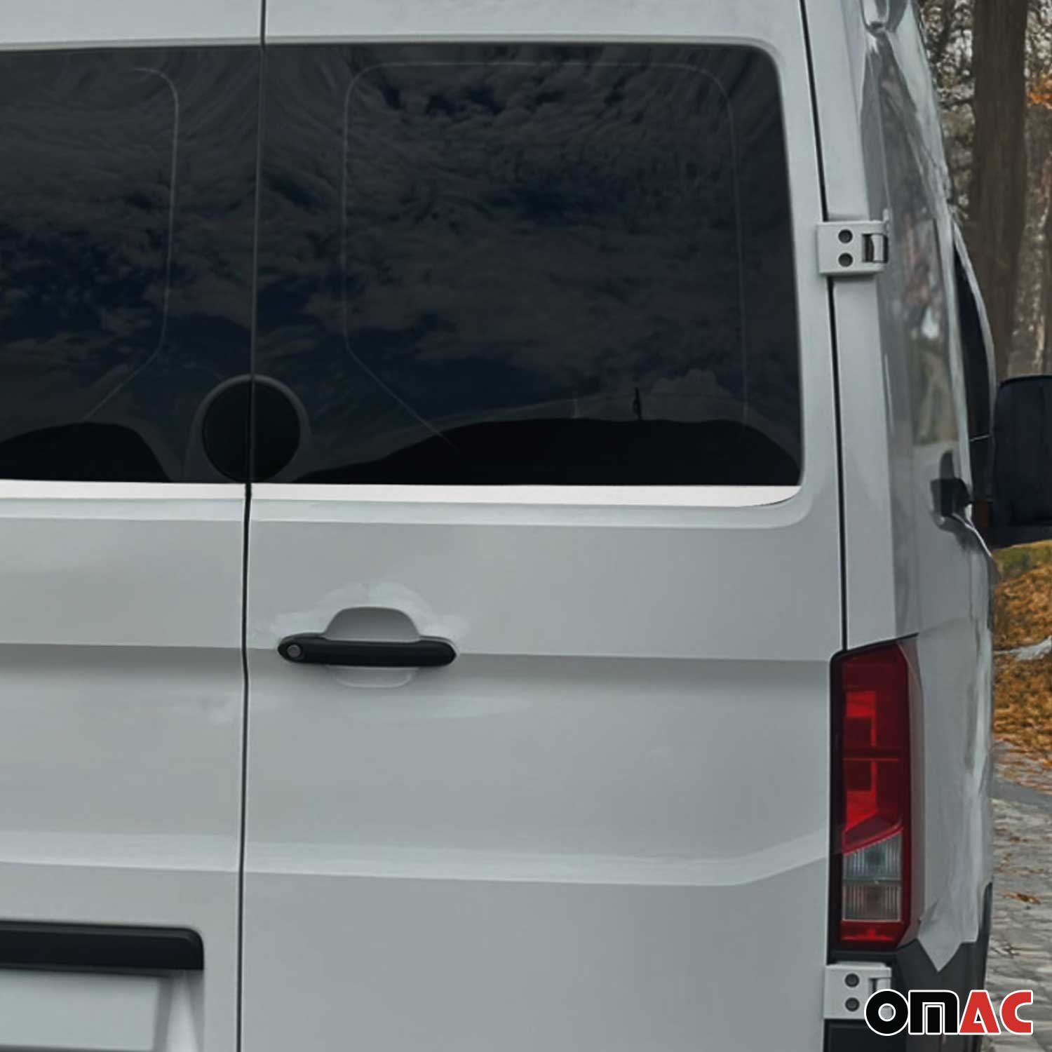 Fensterleisten Zierleisten für VW Crafter 2017-2026 Edelstahl Chrom 2tlg