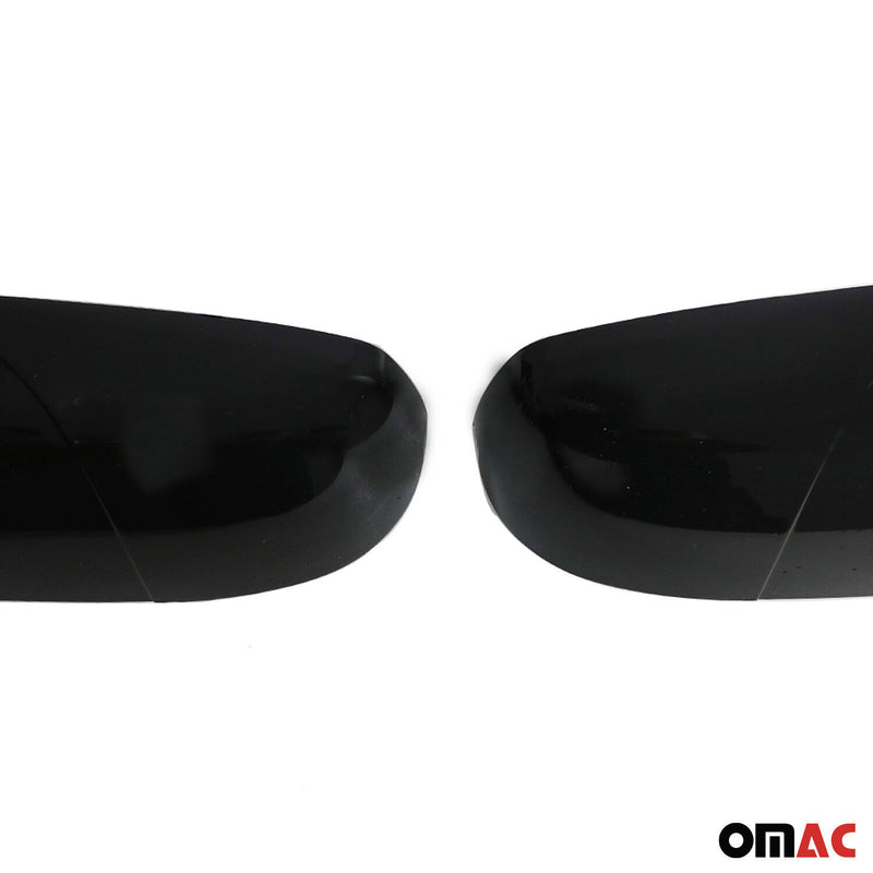 Spiegelkappen für Ford Mondeo 3 & Fiesta 6 & Fusion ab FL ABS Piano Schwarz 2x