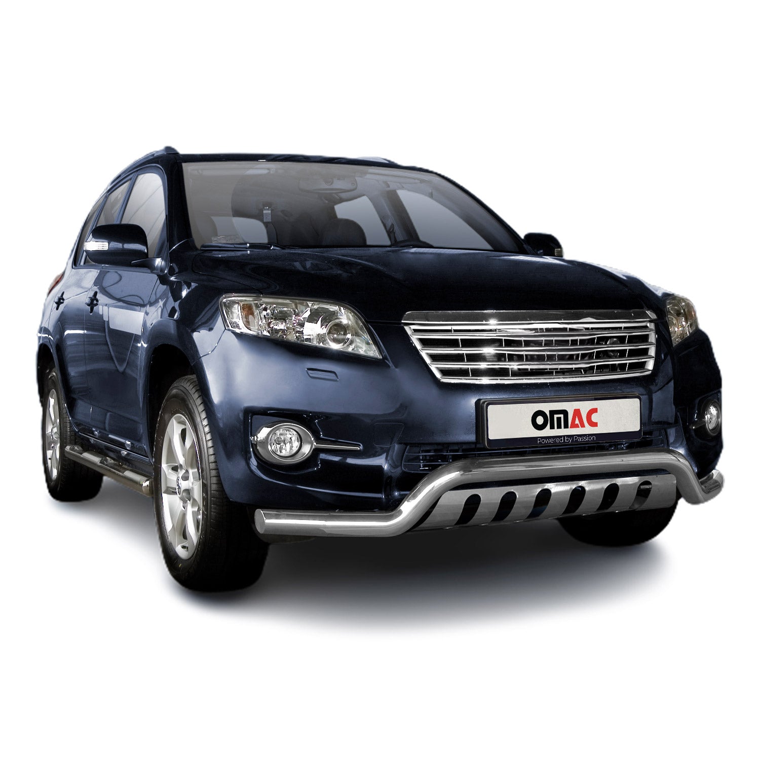 Frontbügel Frontschutzbügel für Toyota RAV4 2010-2013 Edelstahl mit ABE Silber