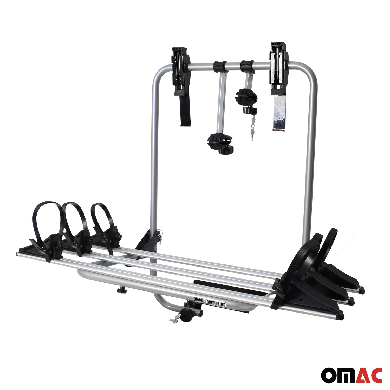 Menabo Fahrradträger für VW Transporter Multivan Caravelle T5 2003-2015 Alu