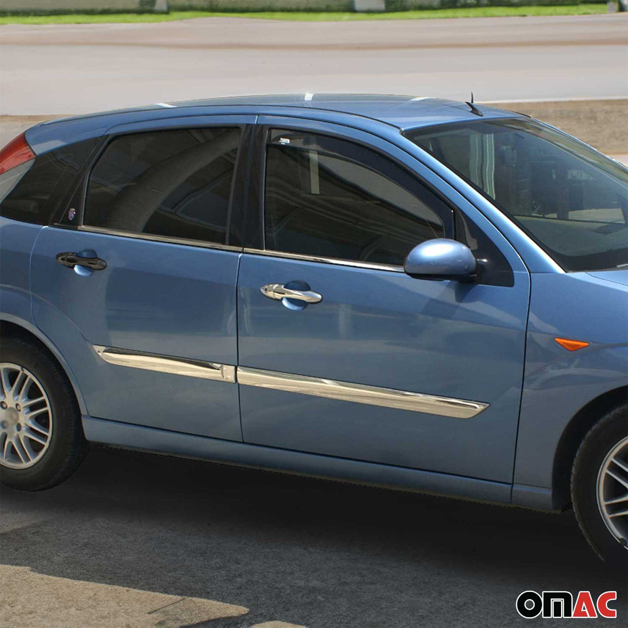 Chrom Türgriff Blende für Ford Focus 1998-2004 2-Tür Edelstahl 4tlg