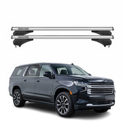 Menabo Dachträger Grundtäger für Chevrolet Suburban 2021-2026 Alu Silber 2 tlg
