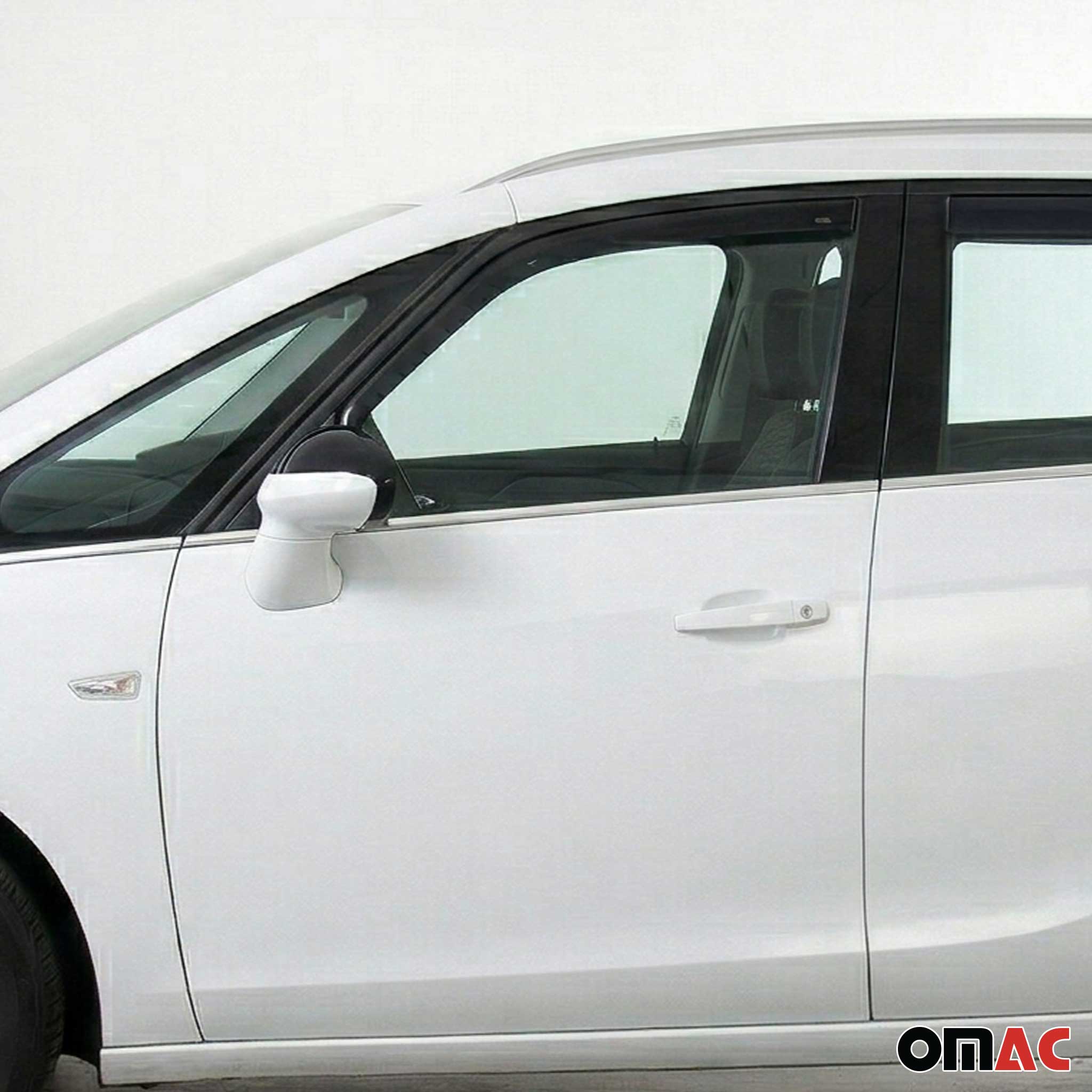 Windabweiser Regenabweiser für Opel Zafira C Tourer 2012-2020 Dunkel Acryl 2tlg