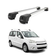 Dachträger Grundträger für Citroen Berlingo 2008-2018 Aluminium 75kg Grau 2tlg