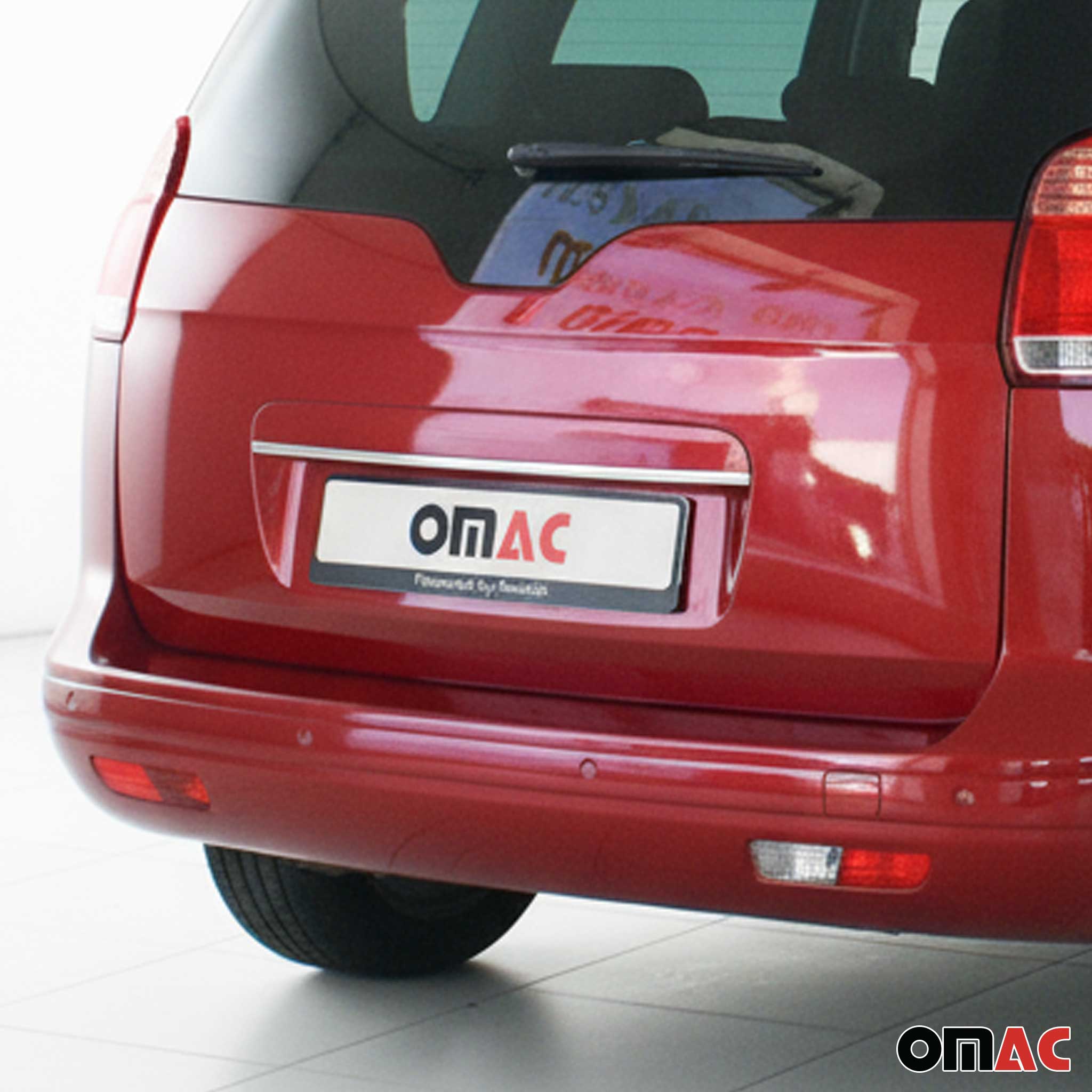 Kofferraumleiste Heckklappe Leiste für Peugeot 5008 2009-2017 Edelstahl Chrom