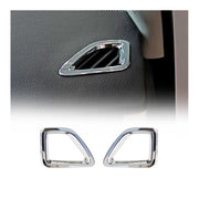 Lufteinlass Air Vent Lüftungs Abdeckung für Jeep Cherokee 2014-2018 Chrom ABS 2x