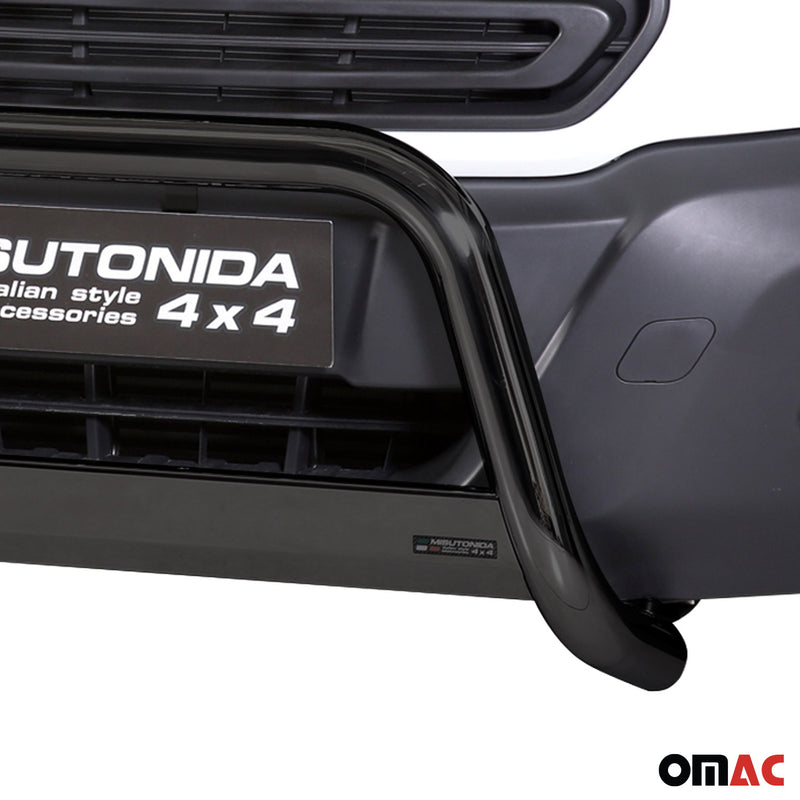 Frontbügel Frontschutzbügel für Ford Transit 2014-2025 ø63mm Stahl Schwarz