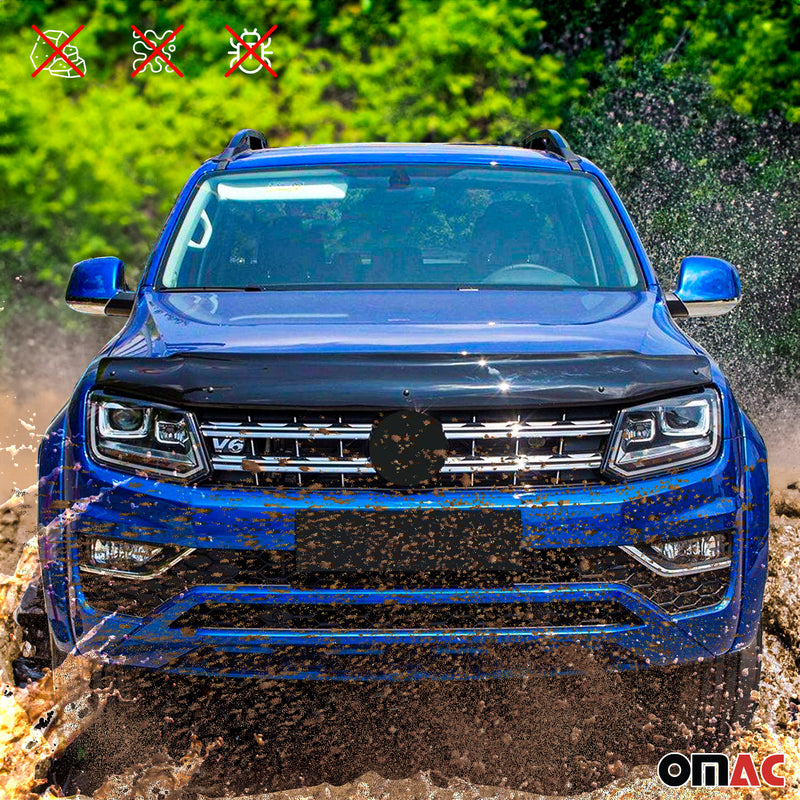 Motorhaube Deflektor Insektenschutz für Chevrolet Silverado 1500 2014-15 Dunkel