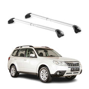 Dachträger Grundtäger für Subaru Forester III IV 2008-2018 100kg Alu Grau 2x ABE