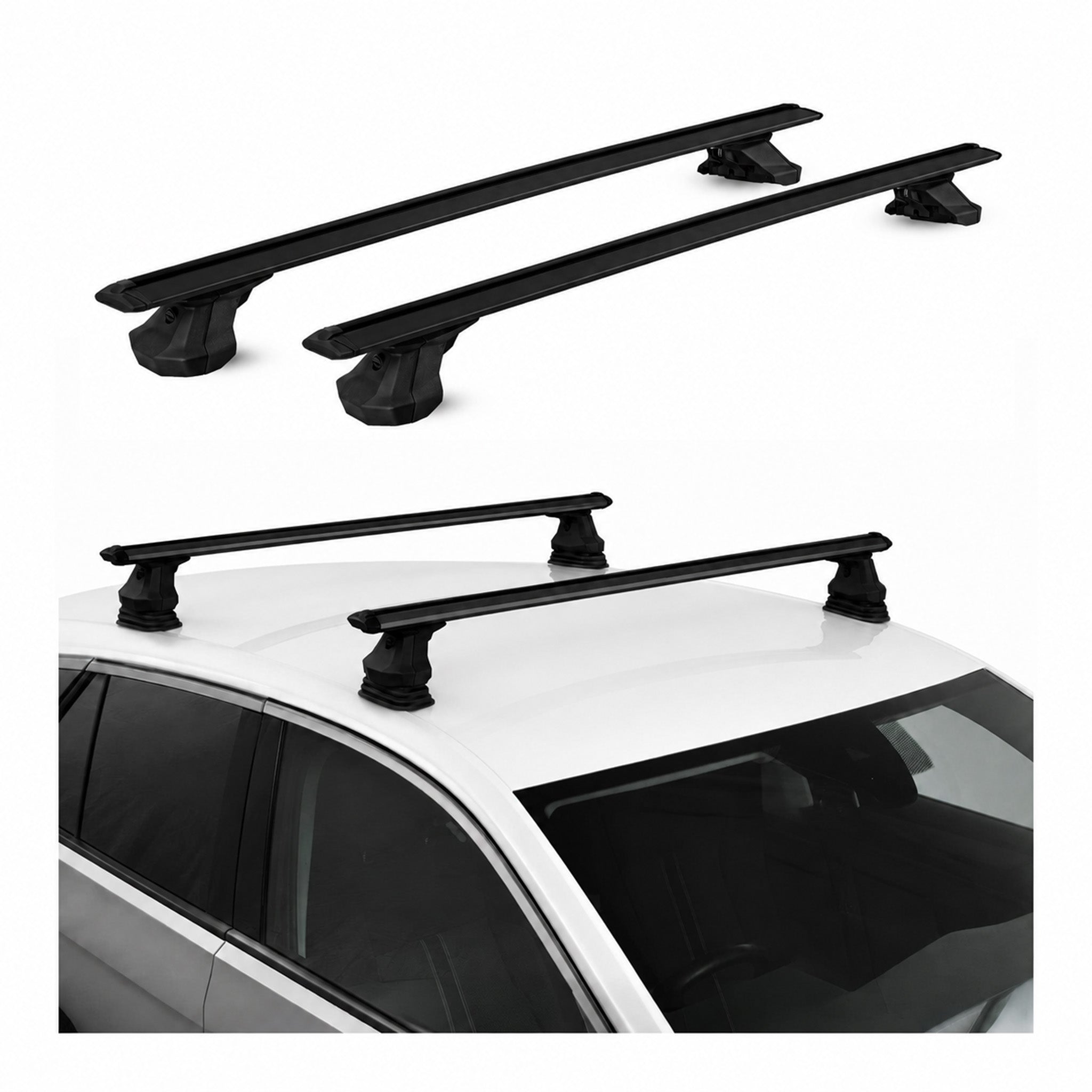 Dachträger Querträger für Kia Ceed (CD) 2018-2026 Aluminium 2 Stück TÜV Schwarz
