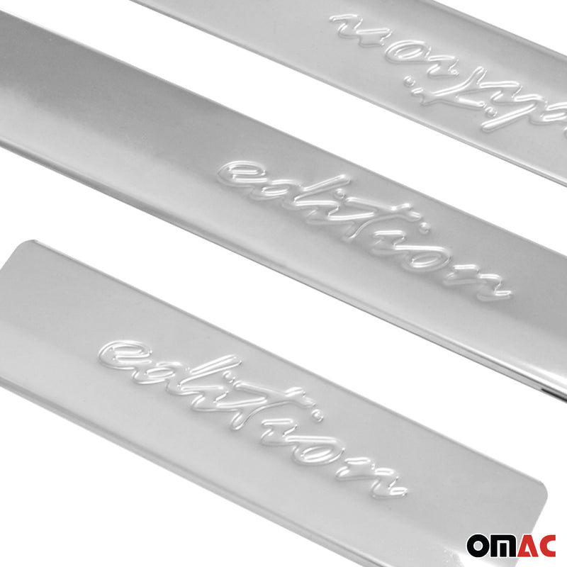 Einstiegsleisten Türschutzleisten für Nissan Navara 2015-2025 Edelstahl 4tlg