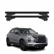 Menabo Dachträger Grundtäger für Mitsubishi ASX 2023-2026 Aluminium Schwarz 2tlg
