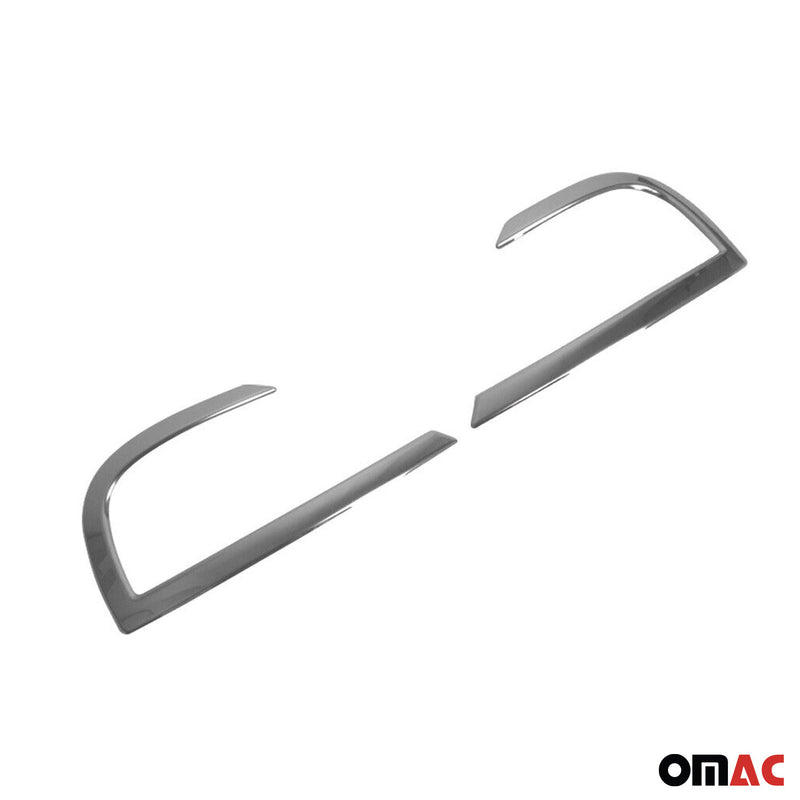 Reflektor Blenden Reflektorleiste für Dacia Duster 2018-2021 Edelstahl Satz 4x