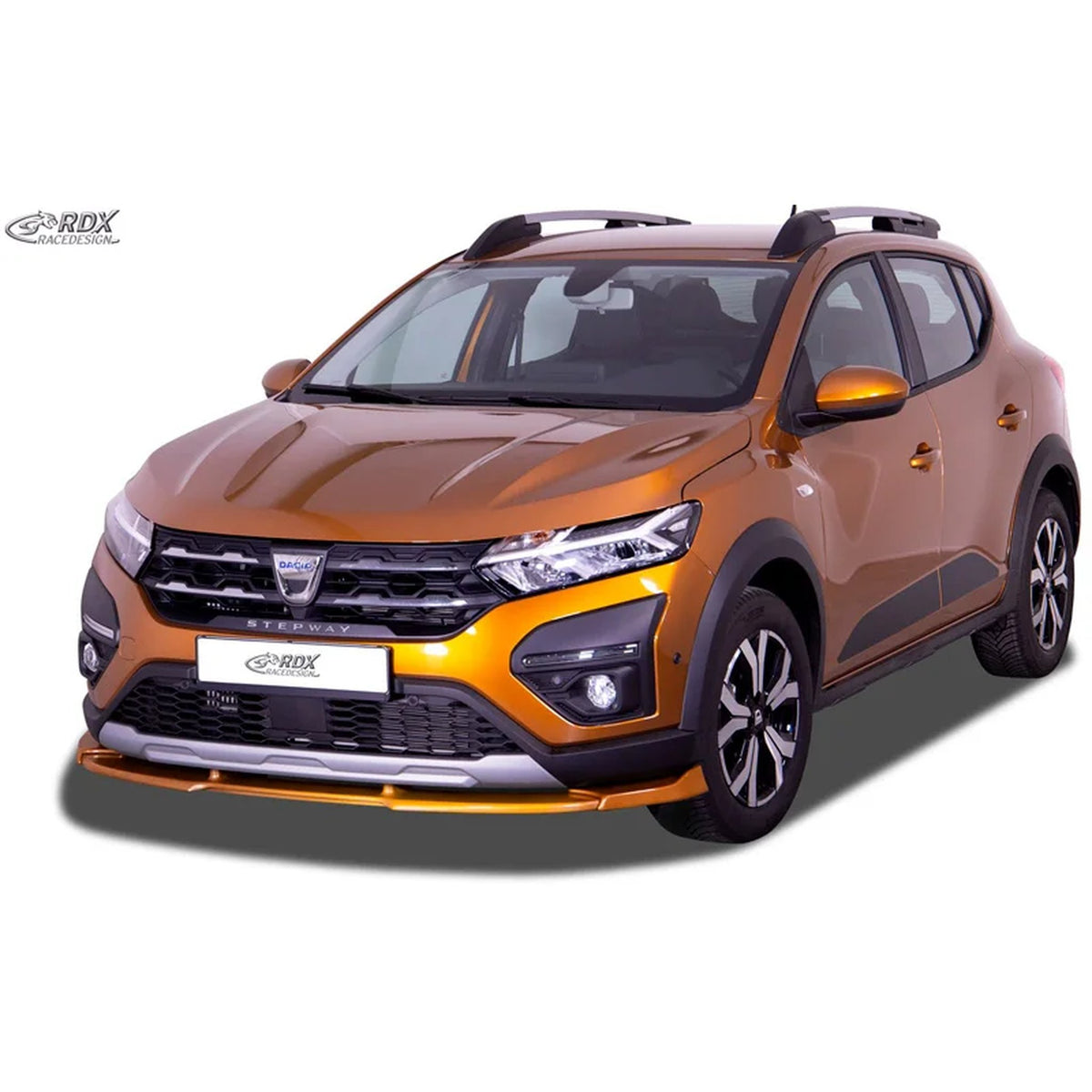 RDX Frontspoiler Vario-X für Dacia Sandero Stepway III 2021- Polyurethan TÜV