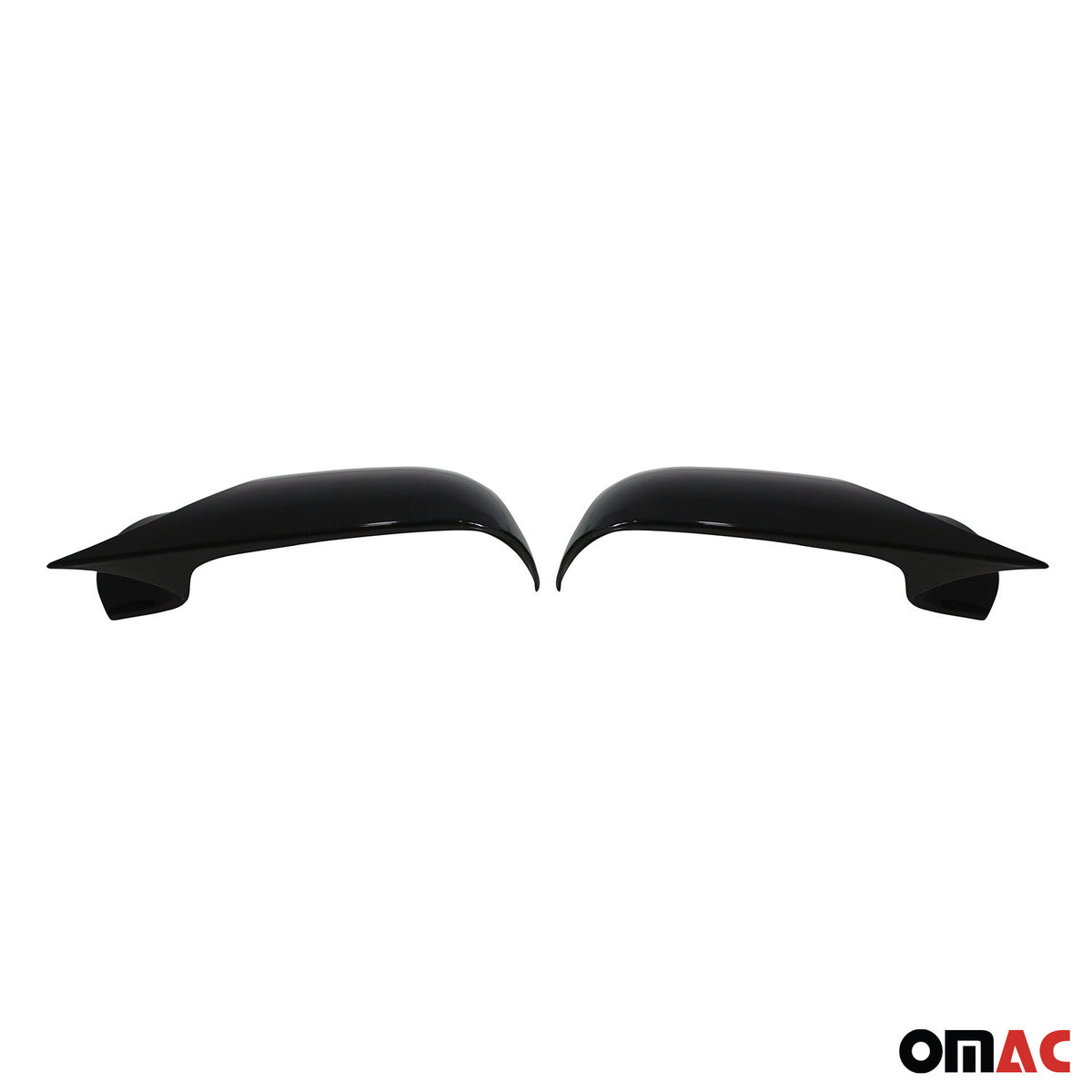 Spiegelkappen Spiegelabdeckung für Renault Megane 2004-2010 ABS Schwarz Glanz
