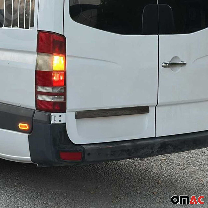 Heckklappe Kofferraumöffner Griff für VW Crafter 2006-2017 Edelstahl Dunkel 1tlg