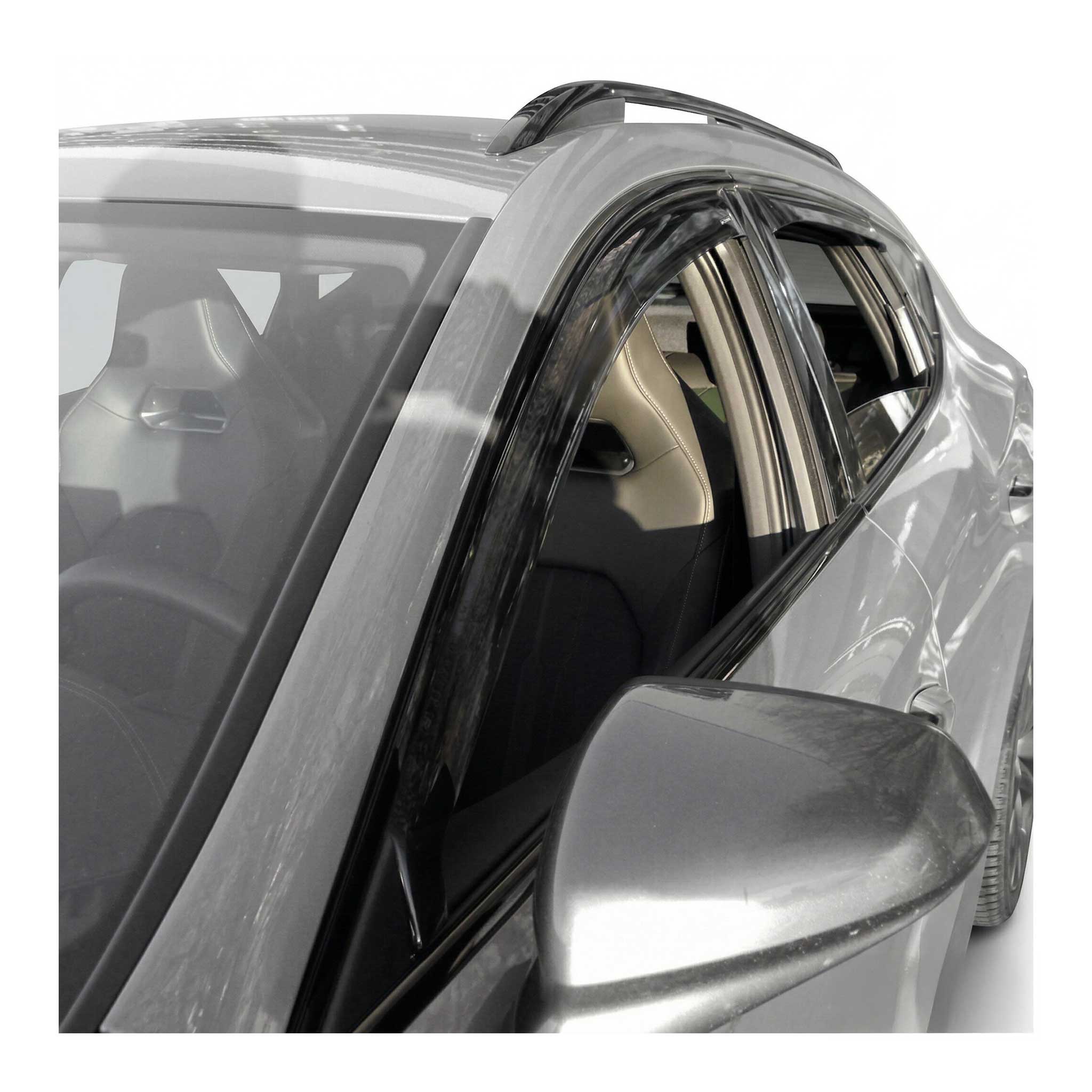 Windabweiser Regenabweiser für Cupra Formentor 2020-2026 Dunkel Acryl 4tlg