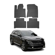 OMAC Gummi Fußmatten für Kia Sorento Hybrid PHEV 2020-2024 Automatten Schwarz 4x