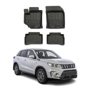 OMAC Gummi Fußmatten für Suzuki Vitara 2015-2024 Premium TPE Automatten 4tlg