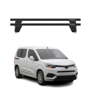 Menabo Dachträger Grundtäger für Toyota Proace City 2019-2026 75kg Alu Schwarz