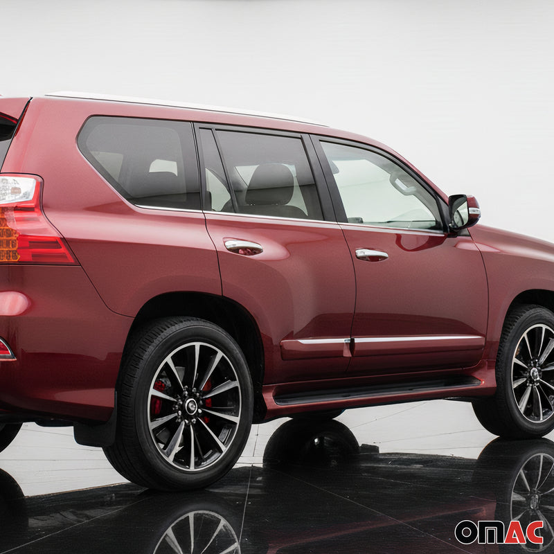 Fensterleisten Zierleisten für Toyota Land Cruiser Prado 2009-2023 Edelstahl 6x