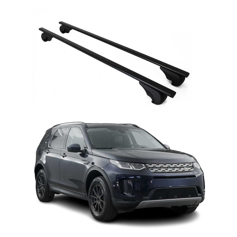 Dachträger Grundtäger für Land Rover Discovery Sport 2015-2019 75kg Schwarz 2x