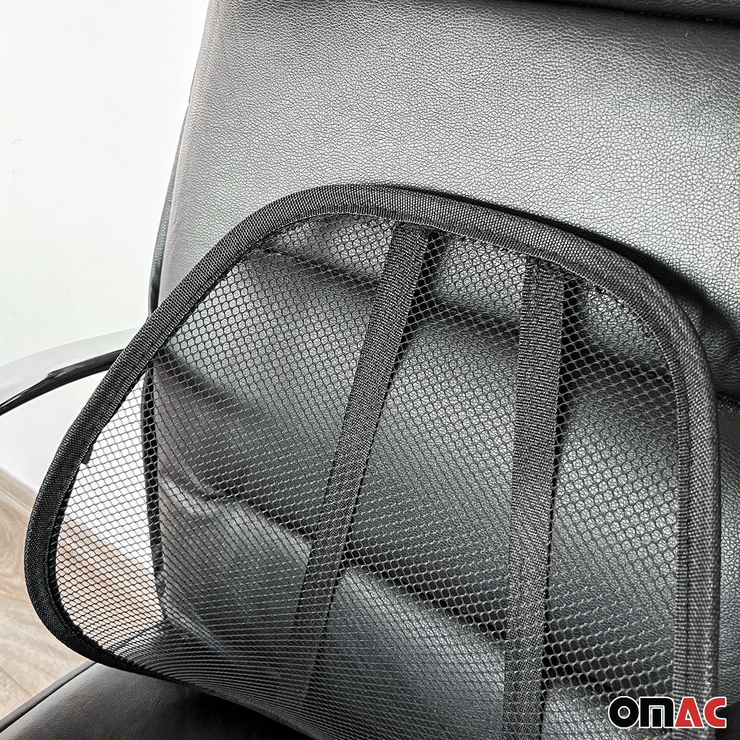Rückenstütz Lordosenstütze Büro Auto Stuhl Sessel Sitz Stütze Bezüge Schwarz 20x