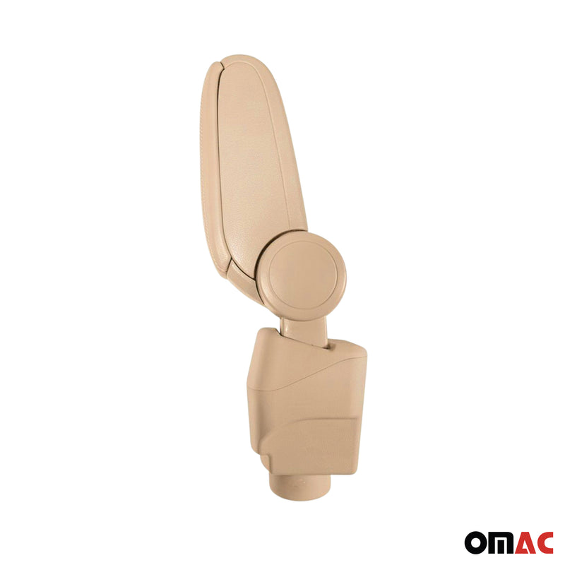 Mittelarmlehne Armlehne für Renault Fluence 2010-2018 PU-Leder ABS Beige